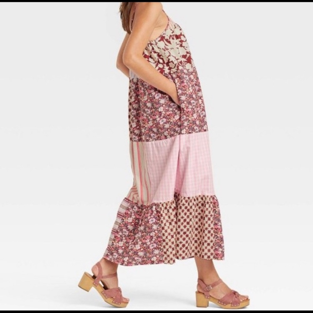 Universal Thread Patchwork Dress - Picture 3 of 8